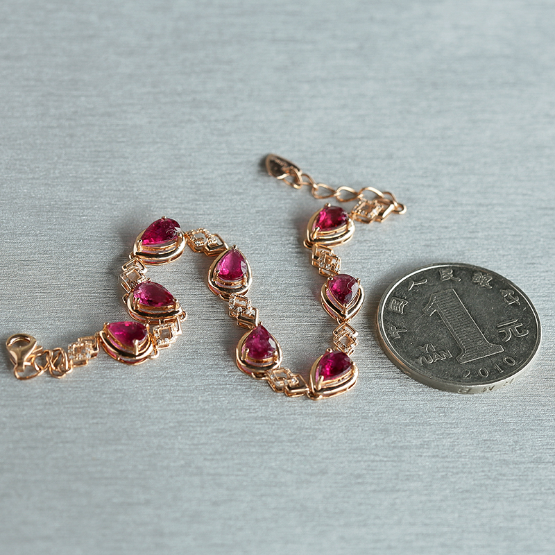 碧玺手链 - 红掌柜