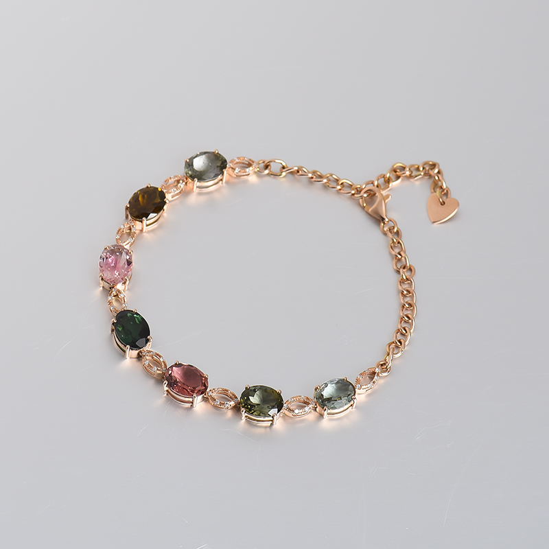 碧玺手链-红掌柜