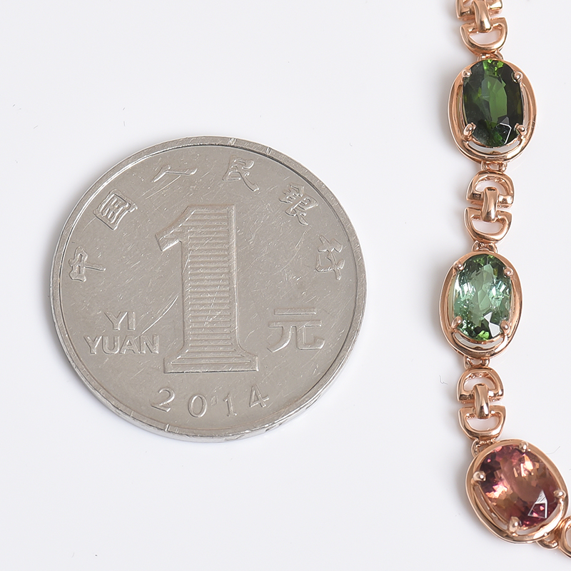 巴西天然碧玺-红掌柜