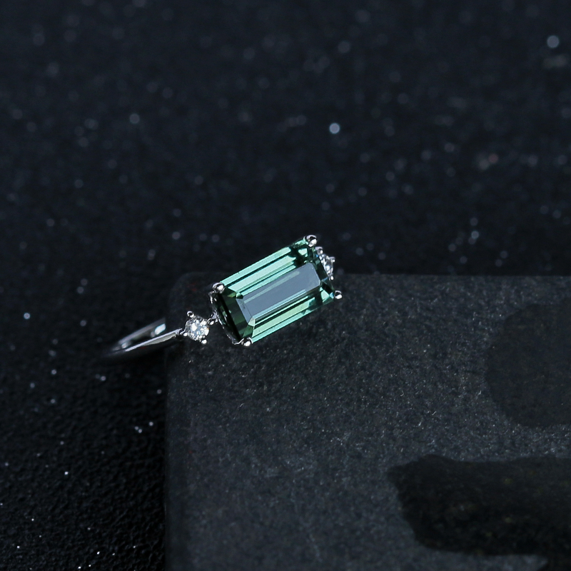 绿碧玺戒指 - 红掌柜