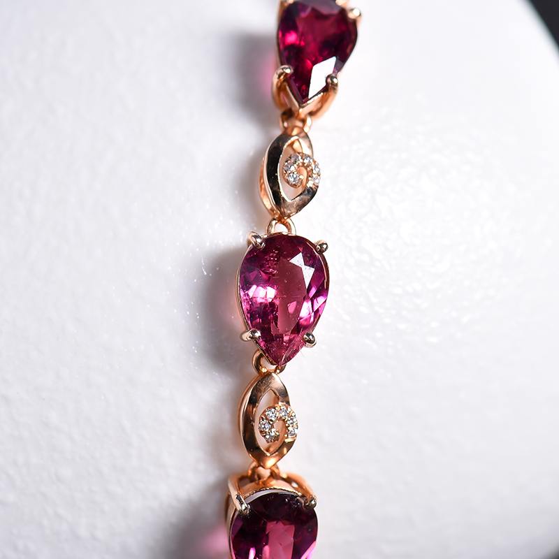 巴西碧玺手链-红掌柜珠宝