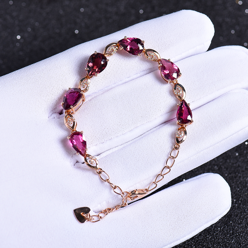 巴西天然碧玺-红掌柜珠宝