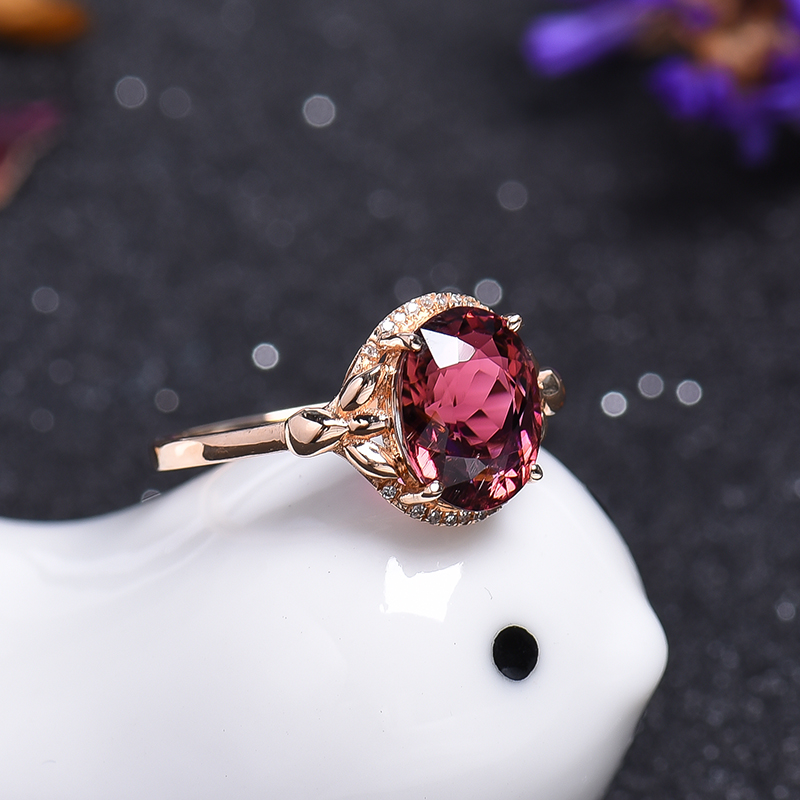 碧玺戒指-红掌柜