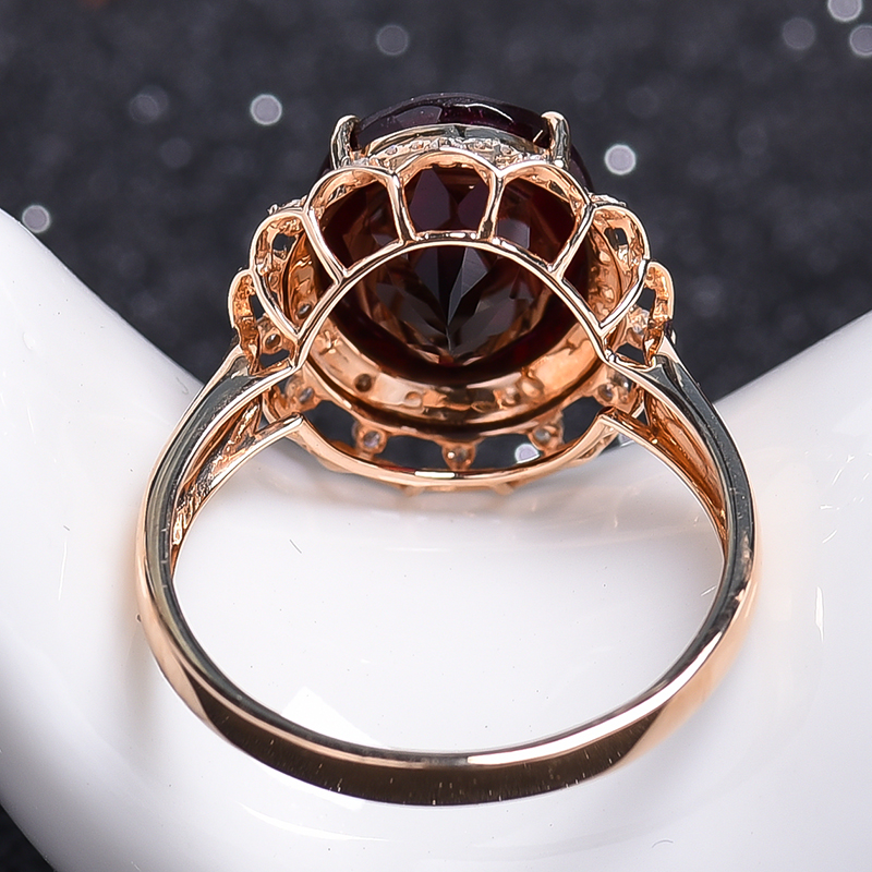 碧玺戒指-红掌柜