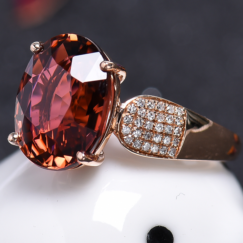 巴西红碧玺-红掌柜珠宝