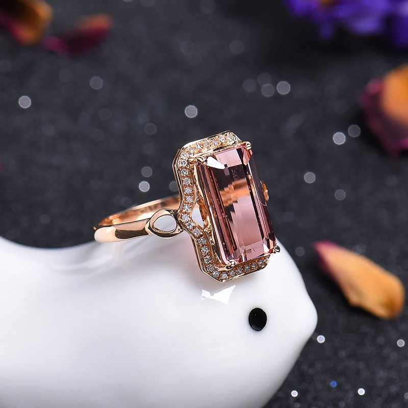 碧玺戒指-红掌柜珠宝