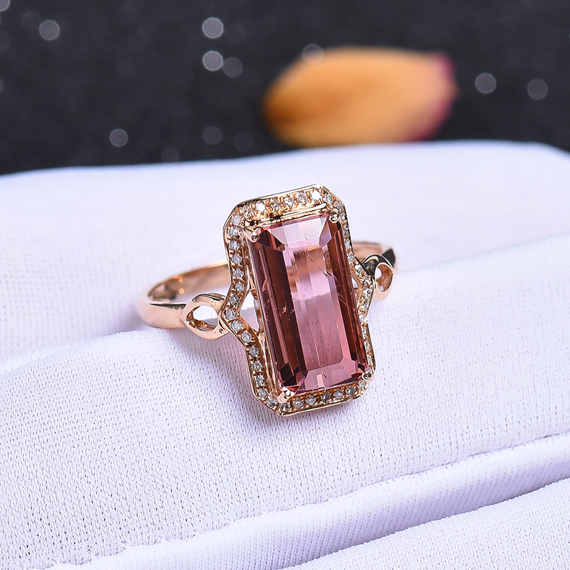 天然巴西碧玺-红掌柜珠宝