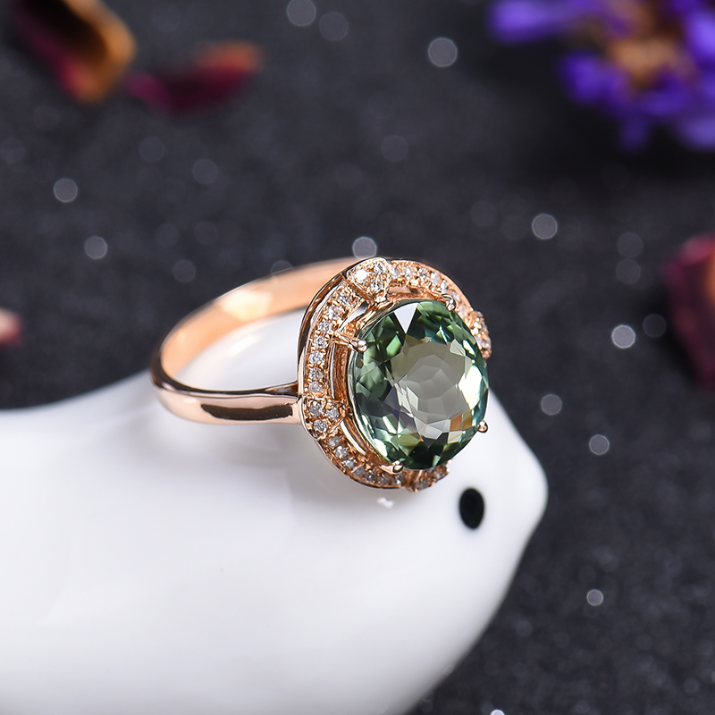 碧玺戒指-红掌柜