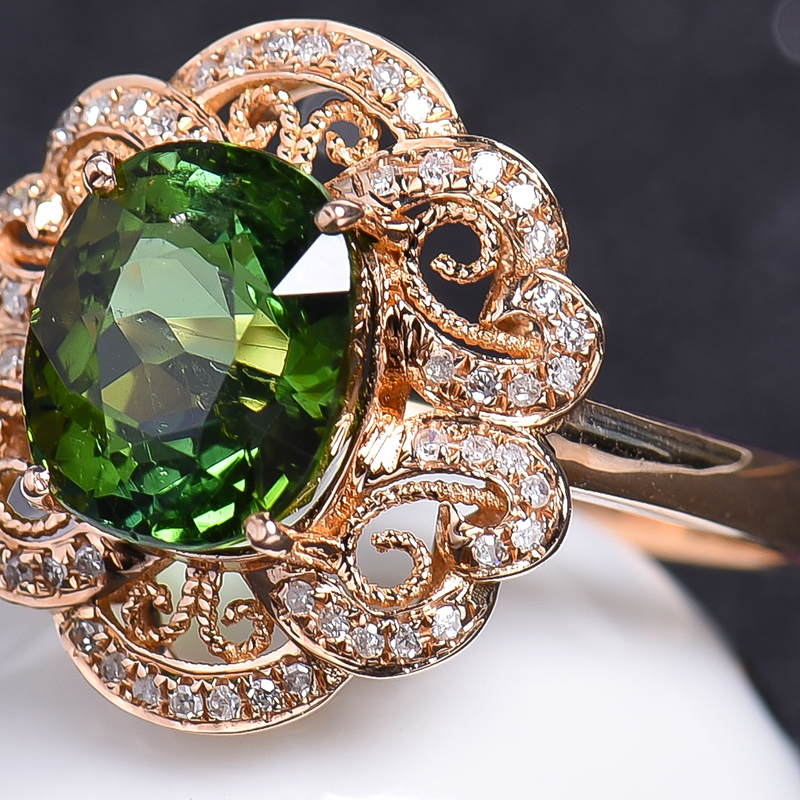 巴西绿碧玺-红掌柜