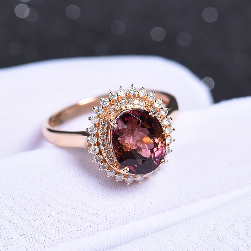 巴西碧玺-红掌柜