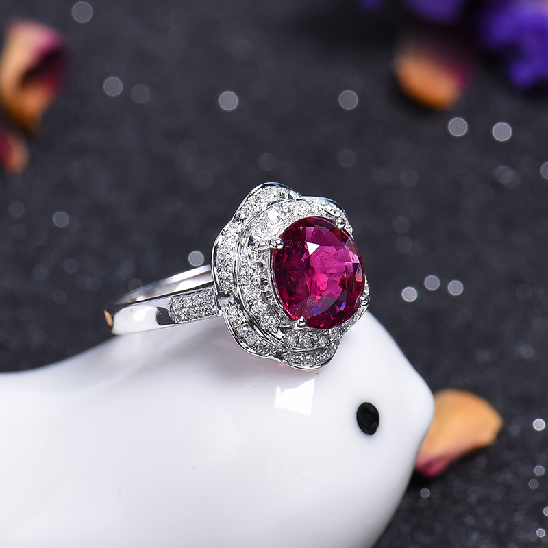 碧玺戒指-红掌柜