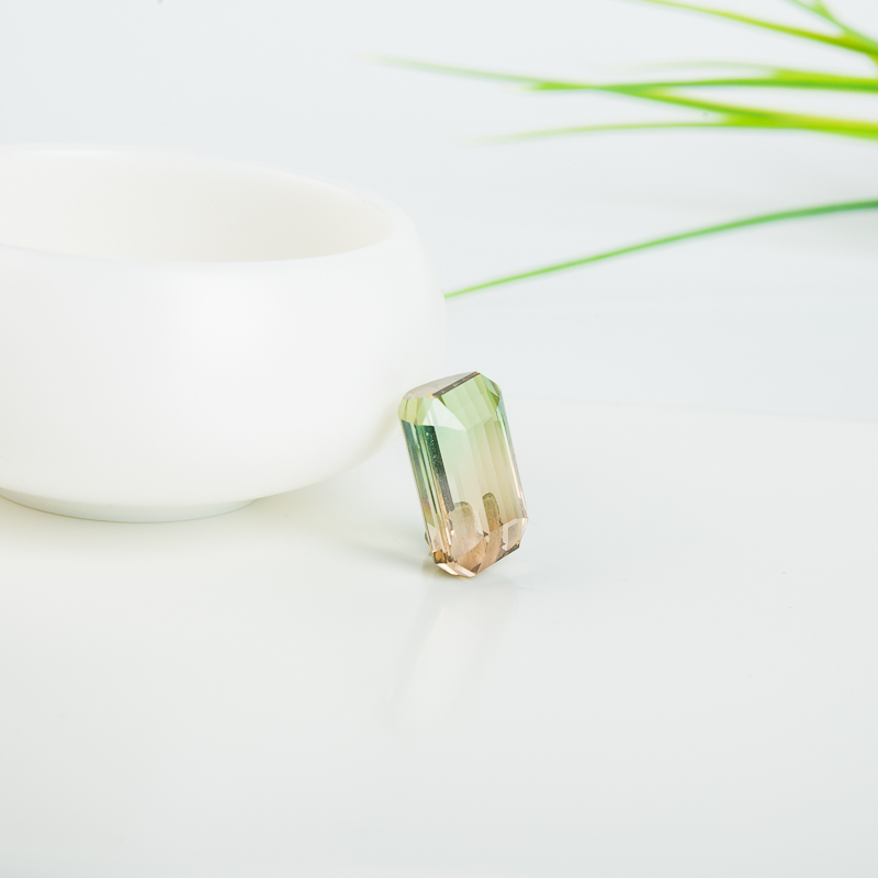 碧玺刻面裸石-红掌柜