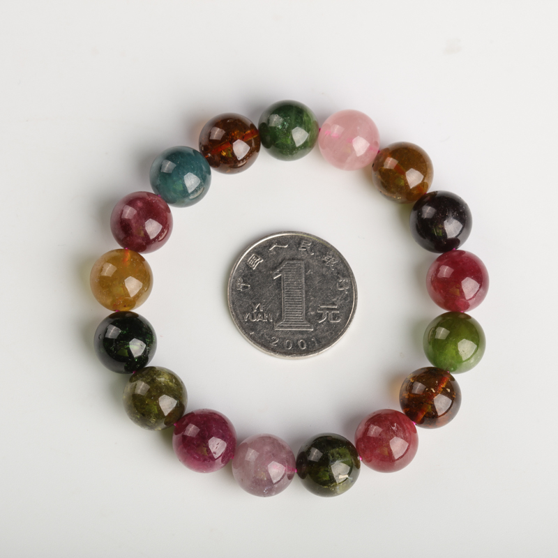 精美碧玺手串-红掌柜