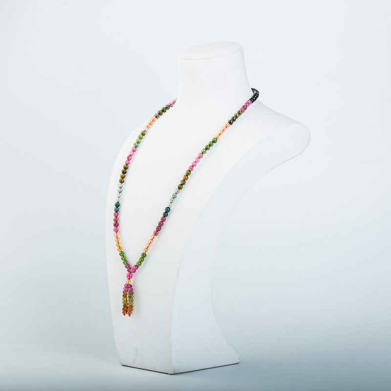 碧玺三圈手串-红掌柜