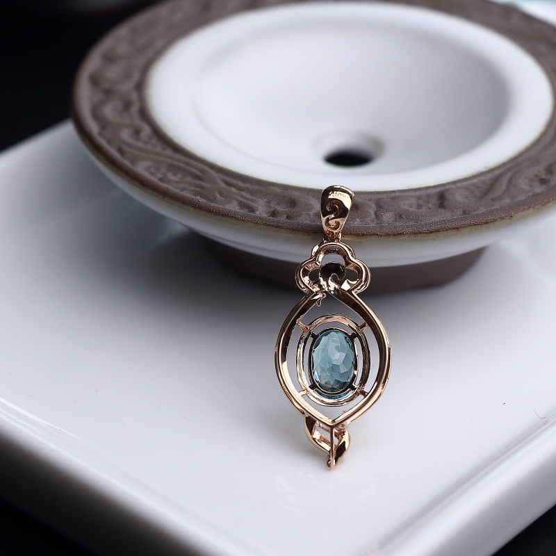 18k金镶碧玺-红掌柜