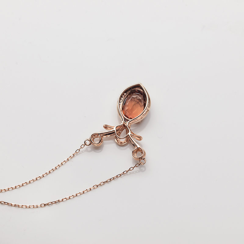 天然红色碧玺项链-红掌柜