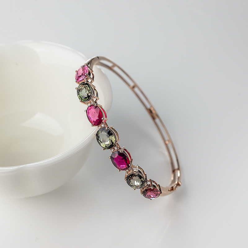 碧玺手镯-红掌柜