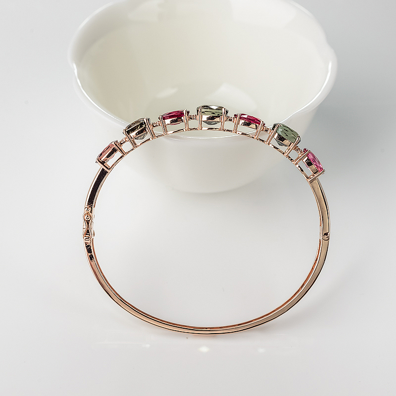 天然碧玺手镯-红掌柜