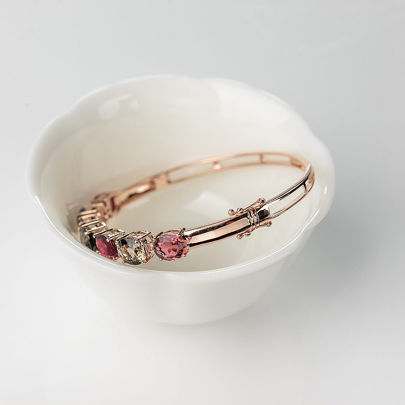 巴西碧玺手镯-红掌柜