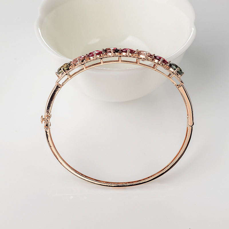 天然碧玺手镯-红掌柜