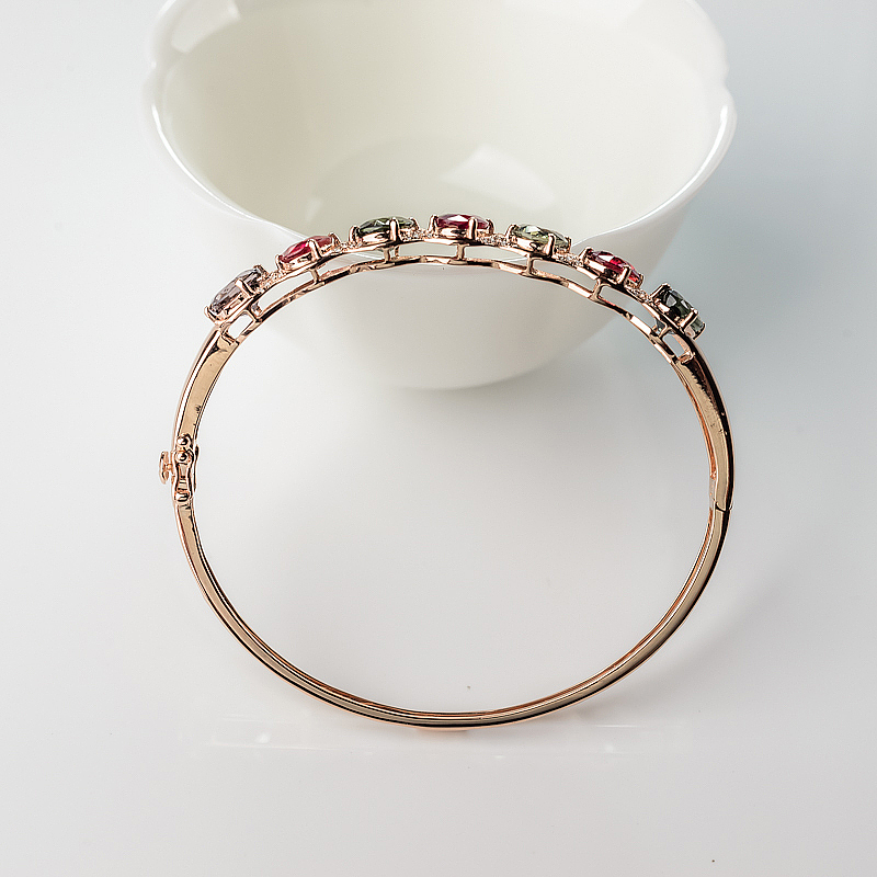 天然碧玺手镯-红掌柜