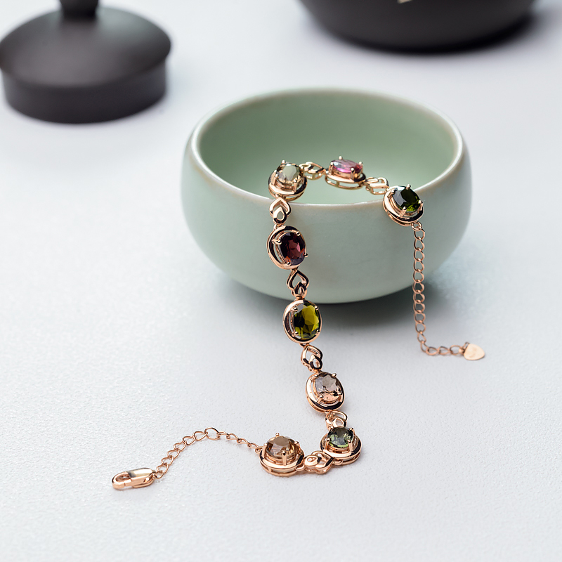 碧玺手链-红掌柜