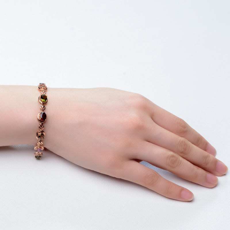 碧玺手链-红掌柜