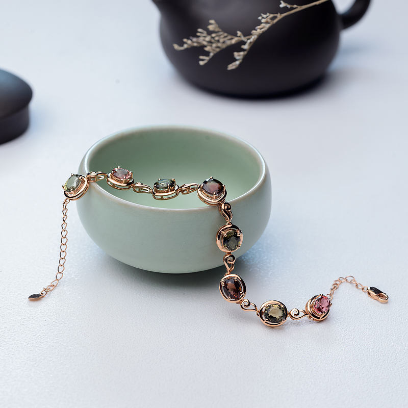 碧玺手链-红掌柜