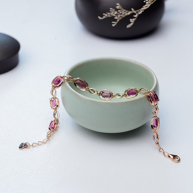 碧玺手链-红掌柜