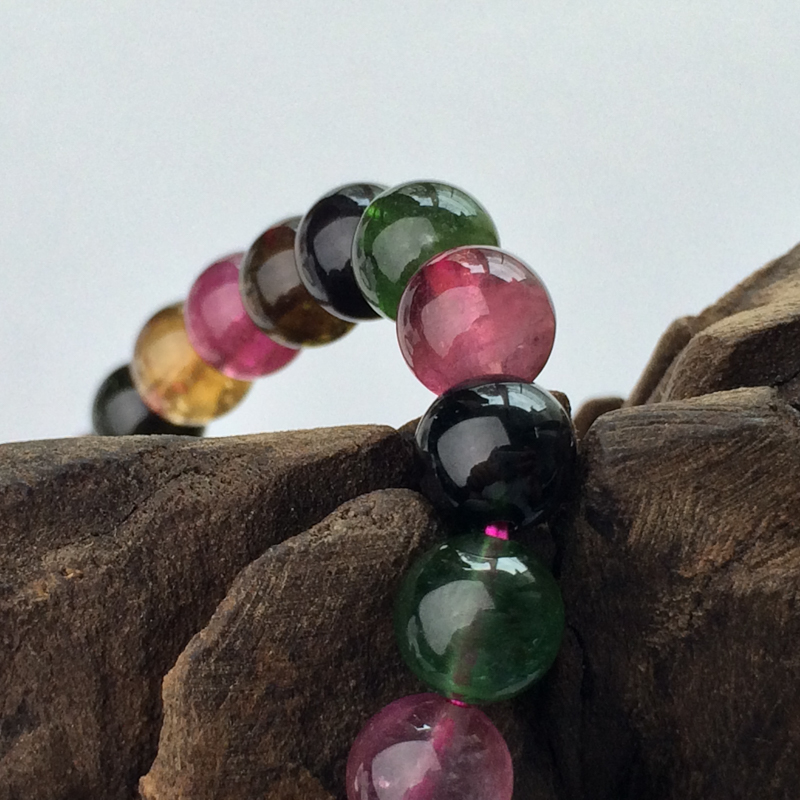 彩虹碧玺-红掌柜