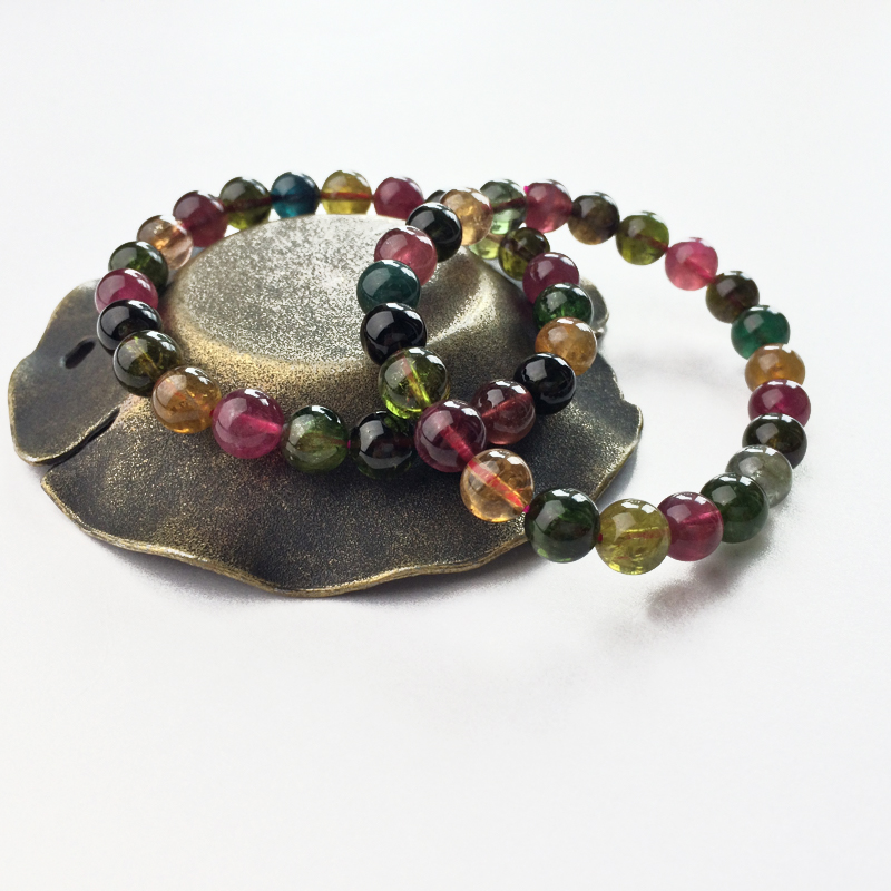 巴西碧玺手串-红掌柜珠宝