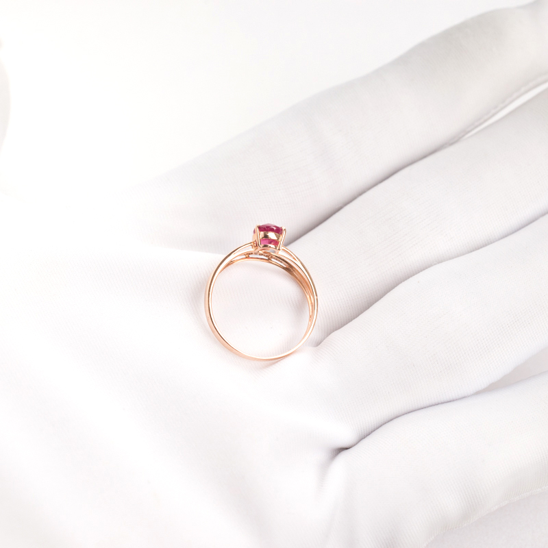 巴西红碧玺-红掌柜