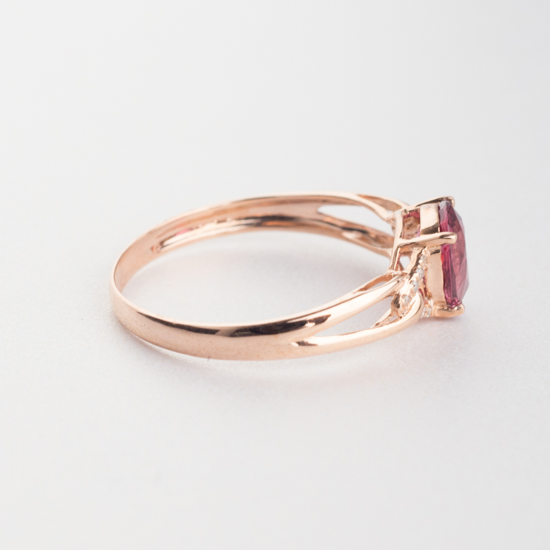 18k碧玺戒指-红掌柜珠宝