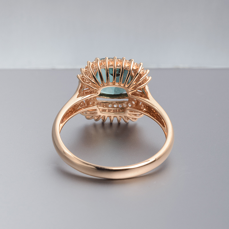 蓝碧玺戒指-红掌柜