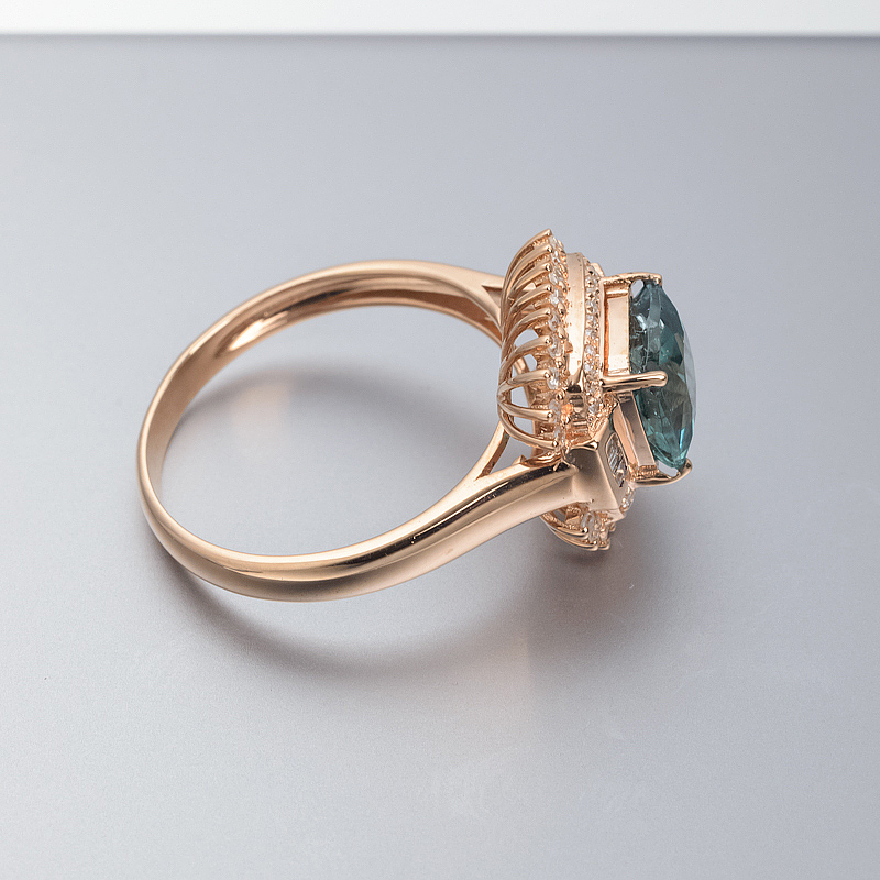 巴西蓝碧玺-红掌柜