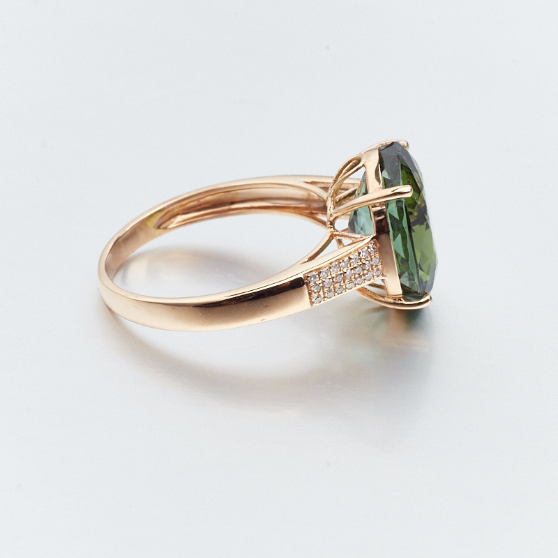 绿碧玺戒指-红掌柜