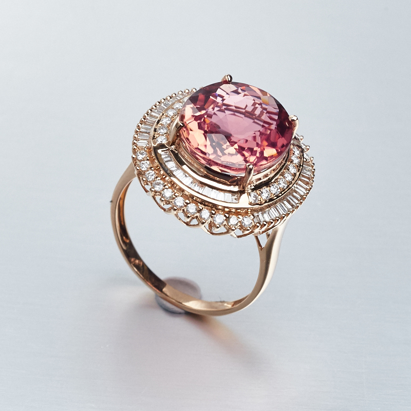 红碧玺戒指 - 红掌柜 