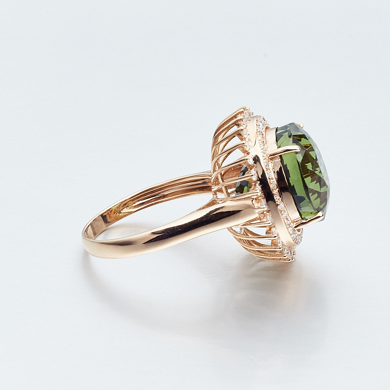 碧玺戒指-红掌柜