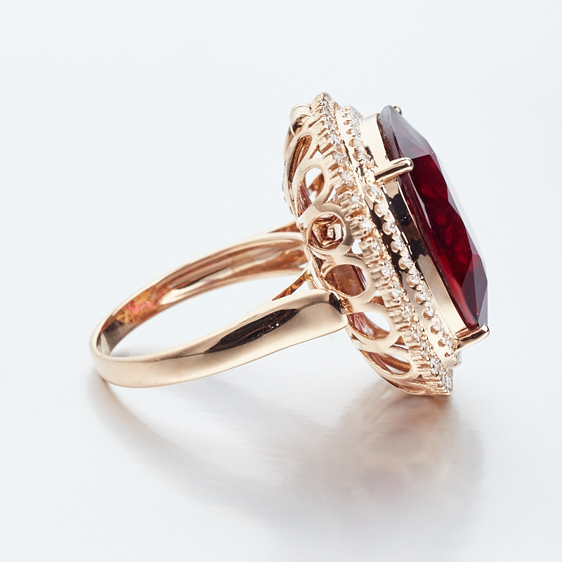 碧玺戒指-红掌柜珠宝