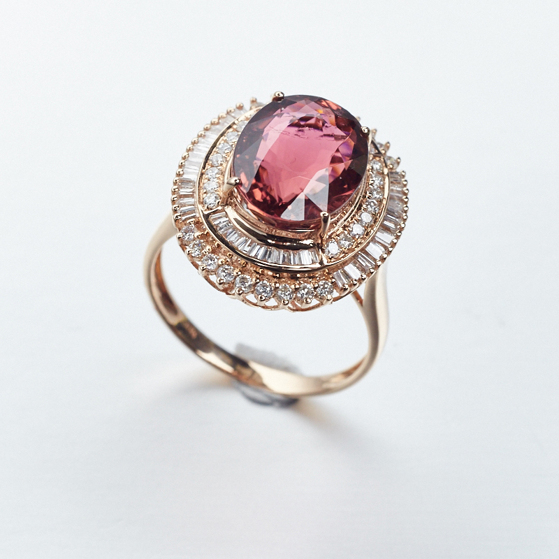 碧玺戒指-红掌柜珠宝