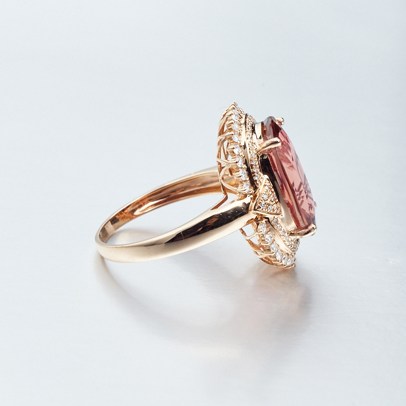 碧玺戒指-红掌柜珠宝