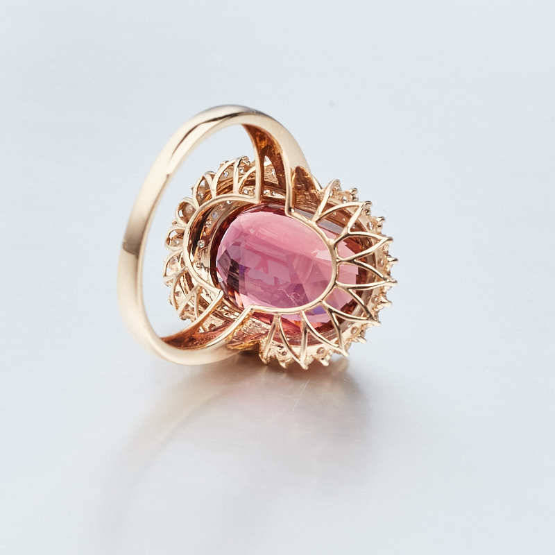 巴西碧玺戒指-红掌柜珠宝