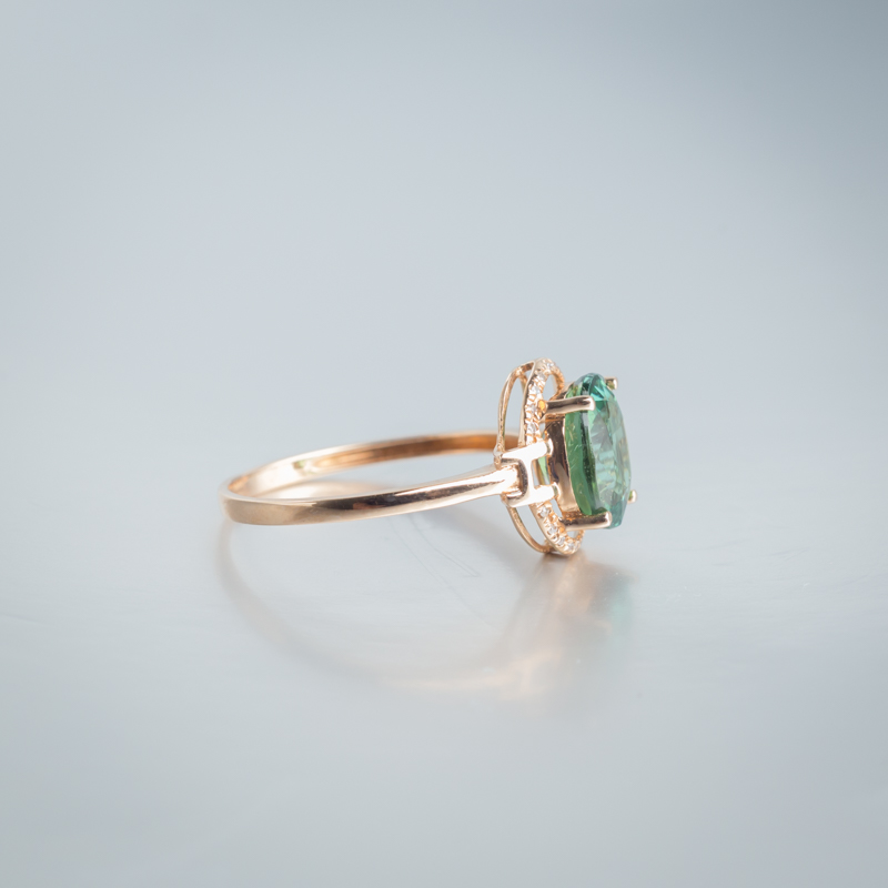 碧玺戒指-红掌柜