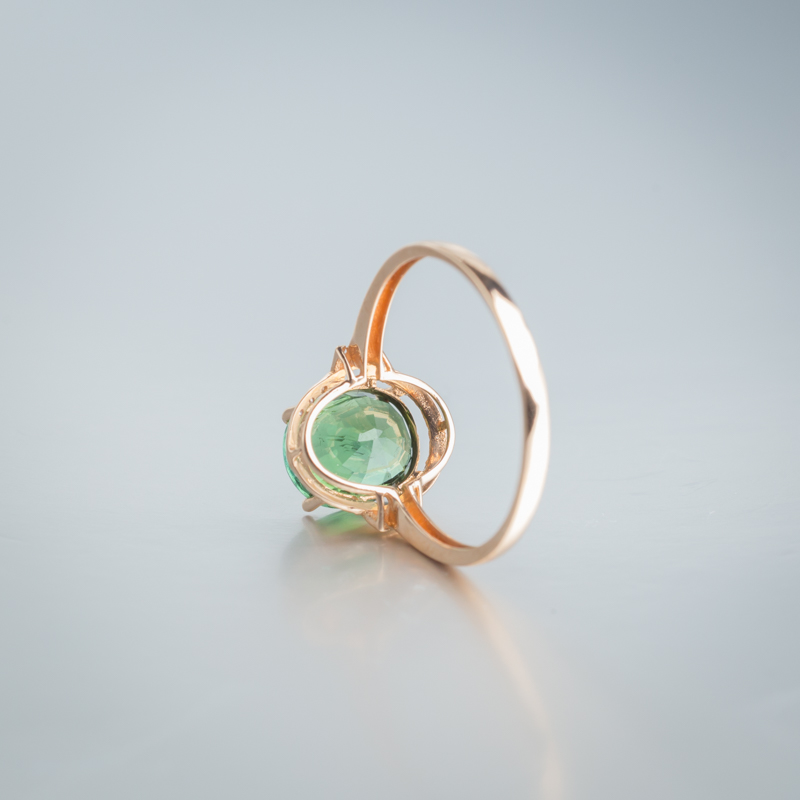 天然碧玺戒指-红掌柜