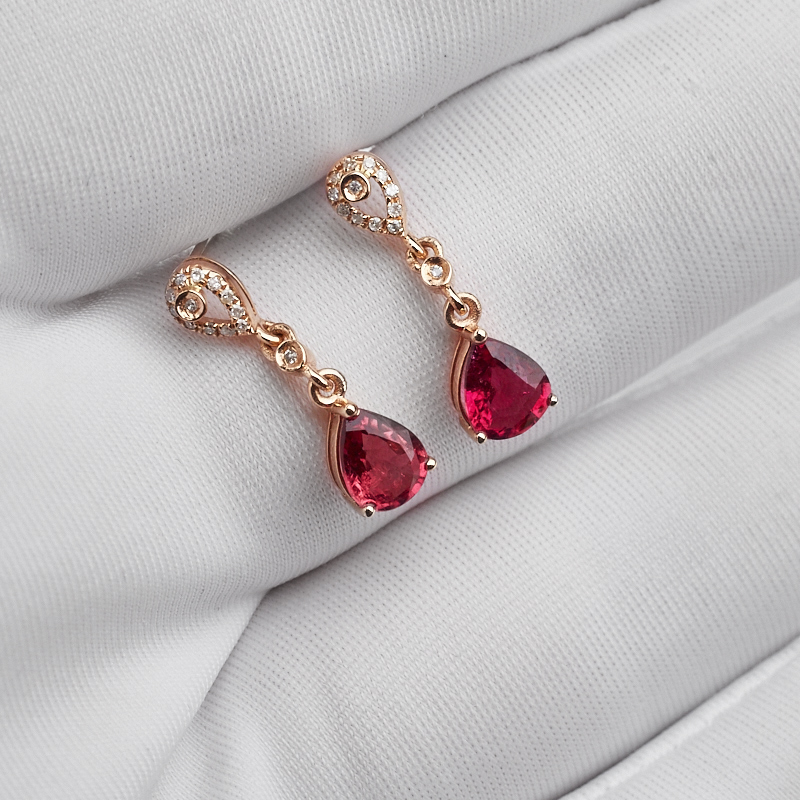 巴西红碧玺-红掌柜珠宝