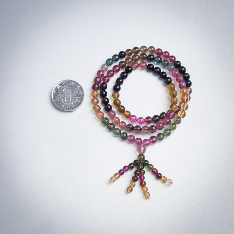 巴西碧玺手串-红掌柜