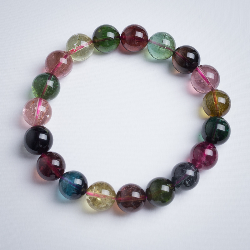 彩虹碧玺单圈-红掌柜