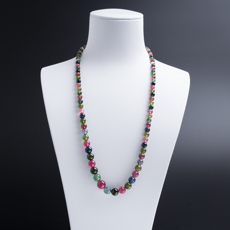 巴西碧玺塔链-红掌柜