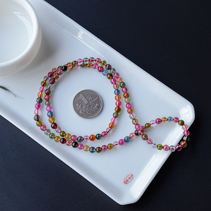 彩虹碧玺-红掌柜