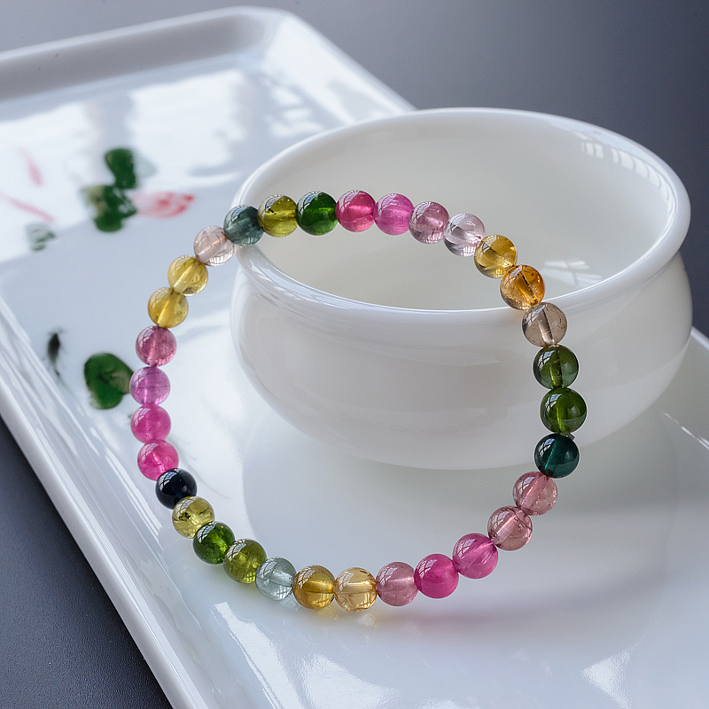 碧玺手串-红掌柜